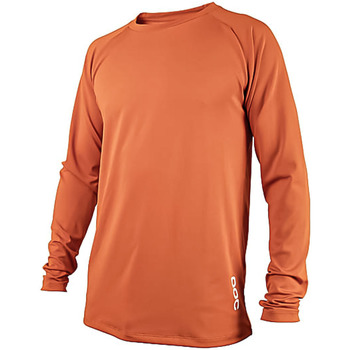 Oblačila Moški Majice & Polo majice Poc 52820-1206 RESISTANCE DH LS JERSEY ADAMANT ORANGE Oranžna