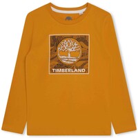 Oblačila Dečki Majice s kratkimi rokavi Timberland T25U36-575-J Rumena