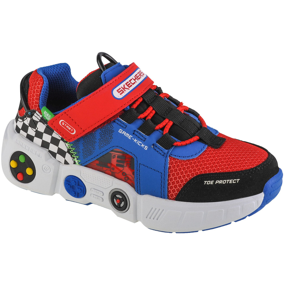 Čevlji  Dečki Nizke superge Skechers Gametronix Rdeča