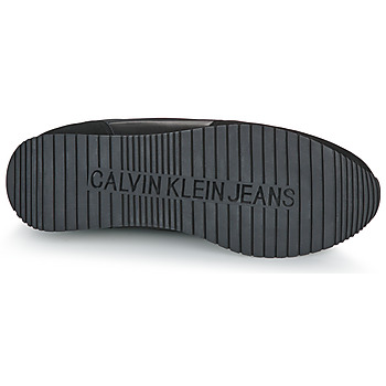 Calvin Klein Jeans RETRO RUNNER LACEUP REFL Črna