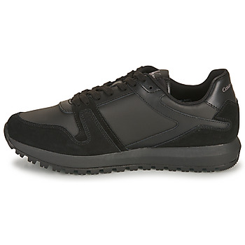 Calvin Klein Jeans TOOTHY RUN LACEUP LOW LTH MIX Črna