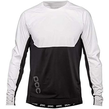 Oblačila Moški Majice & Polo majice Poc 52300-8001 RACEDAY DH JERSEY HYDROGEN WHITE/URANIUM BLACK Večbarvna