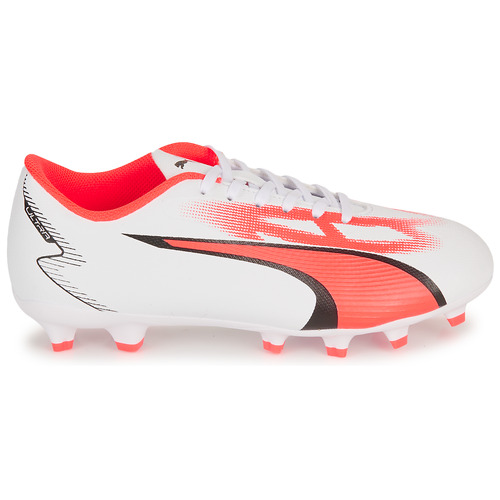 Puma ULTRA PLAY FG/AG Jr Bela / Rdeča