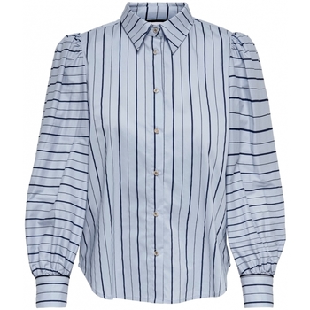 Oblačila Ženske Topi & Bluze La Strada Shirt Trinny L/S - Tempes /Night Modra