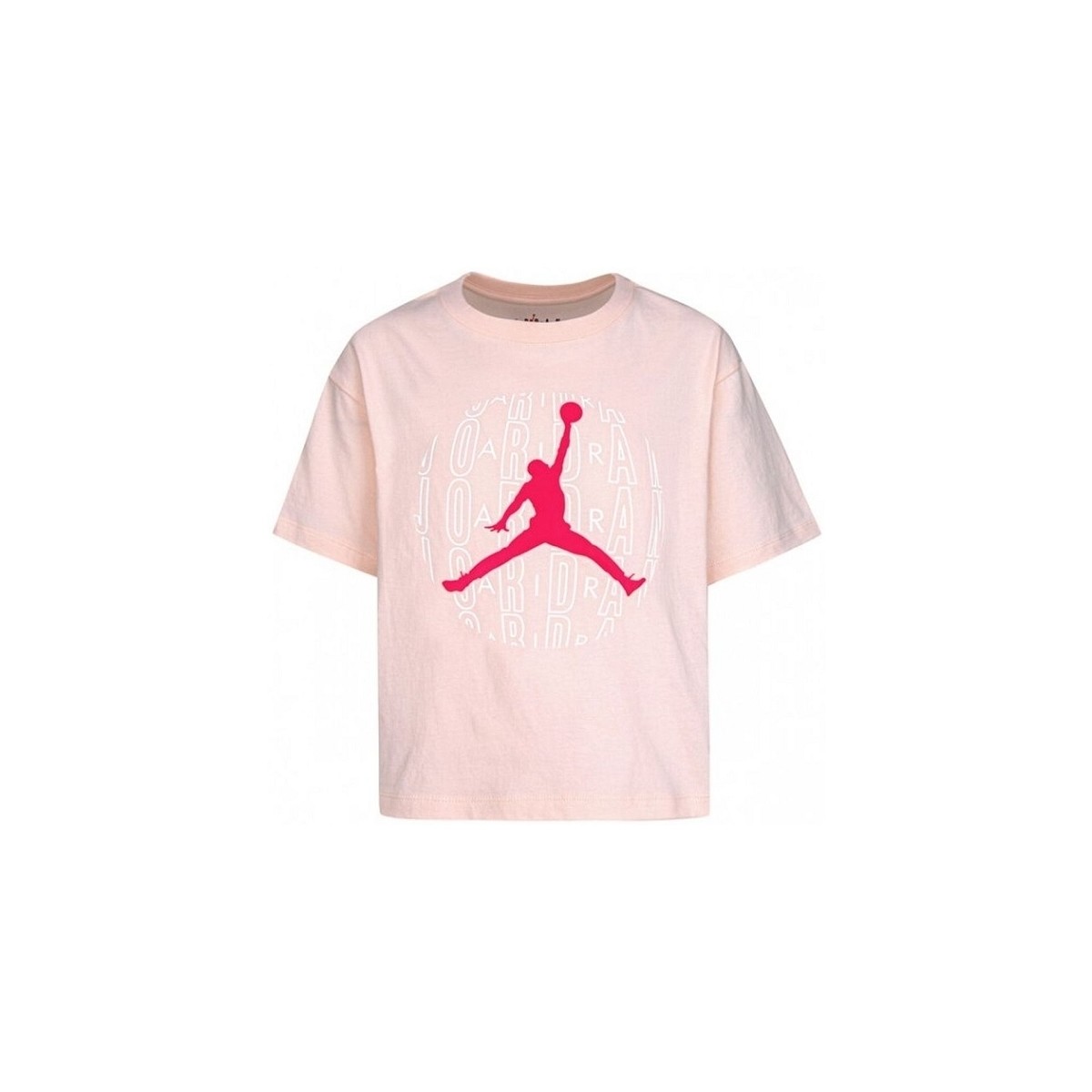 Oblačila Deklice Trenirka komplet Nike JUMPMAN HBR WORLD Rožnata