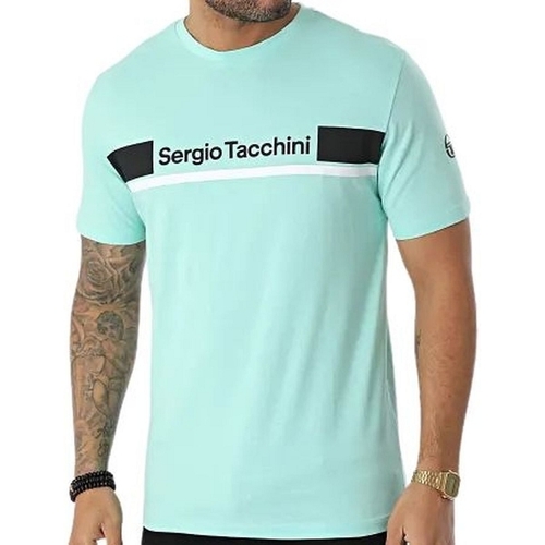 Oblačila Moški Majice & Polo majice Sergio Tacchini JARED T SHIRT Črna