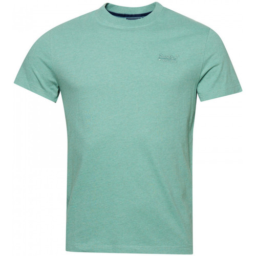 Oblačila Moški Majice & Polo majice Superdry Vintage logo emb Zelena