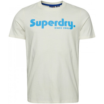 Oblačila Moški Majice & Polo majice Superdry Vintage terrain classic Bela