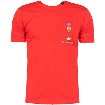 Oblačila Moški Majice s kratkimi rokavi Philipp Plein Sport TIPS1135 Rdeča