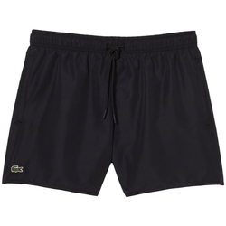 Oblačila Moški Kratke hlače & Bermuda Lacoste Quick Dry Swim Shorts - Noir Vert Črna