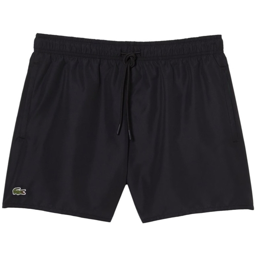 Oblačila Moški Kratke hlače & Bermuda Lacoste Quick Dry Swim Shorts - Noir Vert Črna
