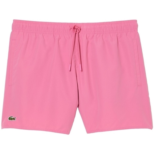 Oblačila Moški Kratke hlače & Bermuda Lacoste Quick Dry Swim Shorts - Rose Vert Rožnata