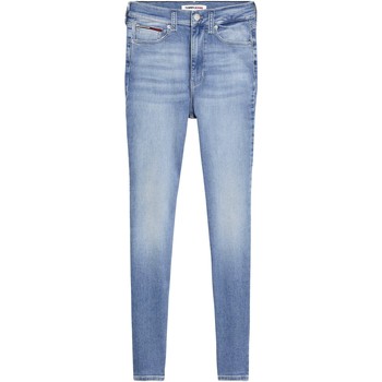 Oblačila Ženske Jeans Tommy Jeans VAQUERO SUPER SKINNY MUJER   DW0DW13370 Modra