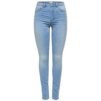 Oblačila Ženske Jeans Only VAQUERO  ONLROYAL LIFE 15169037 Modra