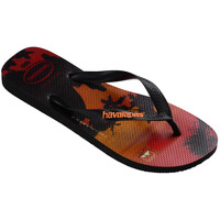Čevlji  Moški Japonke Havaianas HYPE Oranžna / Črna