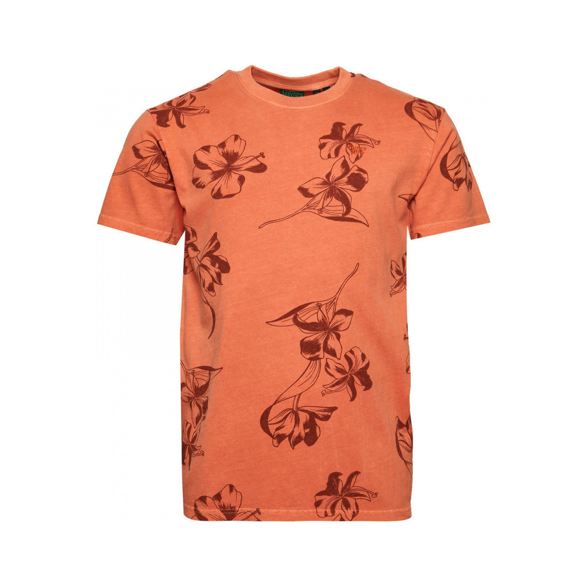 Oblačila Moški Majice & Polo majice Superdry Vintage od printed Oranžna