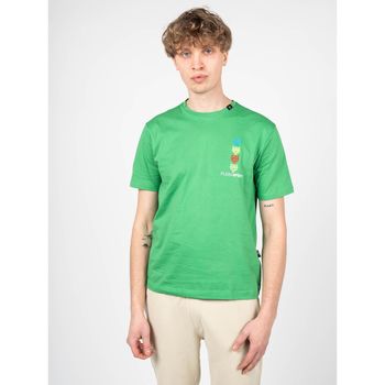 Oblačila Moški Majice s kratkimi rokavi Philipp Plein Sport TIPS1135 Zelena