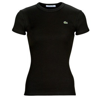 Oblačila Ženske Majice s kratkimi rokavi Lacoste TF5538-031 Črna