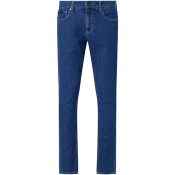Oblačila Moški Kavbojke slim Calvin Klein Jeans K10K110708 Modra