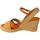 Čevlji  Ženske Sandali & Odprti čevlji Casteller  Oranžna