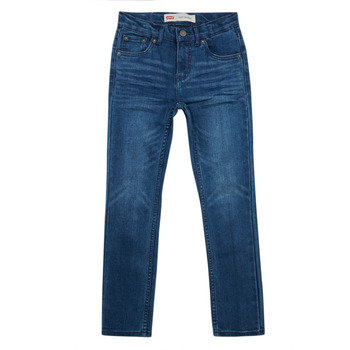 Oblačila Dečki Jeans skinny Levi's 510 SKINNY FIT JEANS Modra / Brut