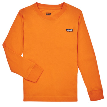 Oblačila Dečki Majice z dolgimi rokavi Levi's LS GRAPHIC TEE SHIRT Oranžna
