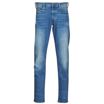 Oblačila Moški Jeans tapered G-Star Raw 3301 REGULAR TAPERED Modra
