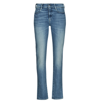 Oblačila Ženske Jeans straight G-Star Raw ACE 2.0 SLIM STRAIGHT WMN Modra