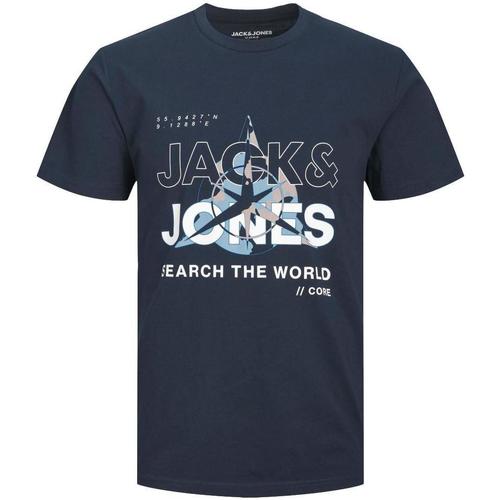 Oblačila Moški Majice s kratkimi rokavi Jack & Jones  Modra