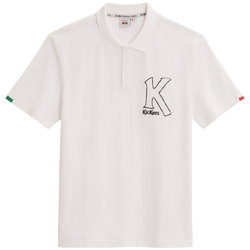 Oblačila Majice & Polo majice Kickers Big K Poloshirt Bež