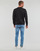Oblačila Moški Puloverji Calvin Klein Jeans MONOLOGO CREW NECK Črna