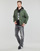 Oblačila Moški Jakne Calvin Klein Jeans PADDED HARRINGTON Zelena