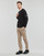 Oblačila Moški Puloverji Calvin Klein Jeans BADGE EASY SWEATER Črna