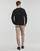 Oblačila Moški Puloverji Calvin Klein Jeans BADGE EASY SWEATER Črna