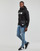 Oblačila Moški Puloverji Calvin Klein Jeans HYPER REAL BOX LOGO HOODIE Črna