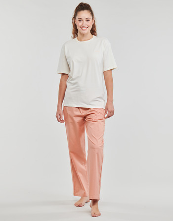 Calvin Klein Jeans SLEEP SET Bež / Rožnata