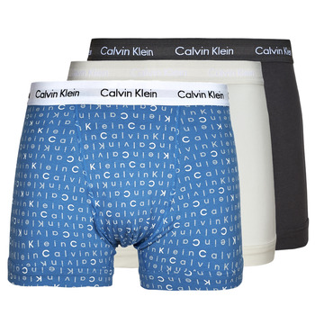 Spodnje perilo Moški Boksarice Calvin Klein Jeans TRUNK X3 Črna / Siva / Modra