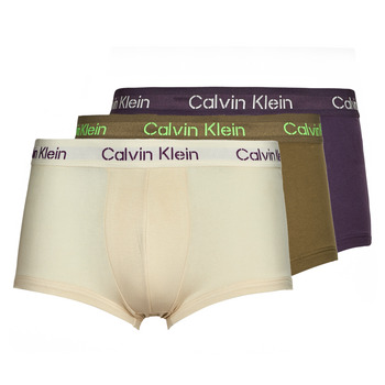 Spodnje perilo Moški Boksarice Calvin Klein Jeans TRUNK X3 Večbarvna
