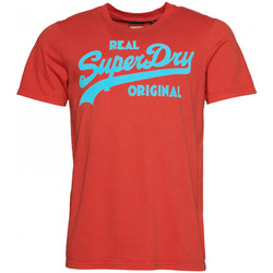 Oblačila Moški Majice & Polo majice Superdry Vintage vl neon Rdeča