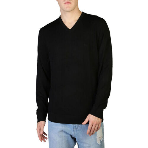 Oblačila Moški Puloverji Calvin Klein Jeans - k10k110423 Črna