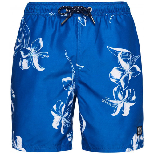 Oblačila Moški Kopalke / Kopalne hlače Superdry Vintage hawaiian swimshort Modra