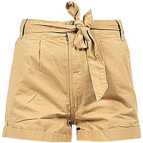 Oblačila Ženske Kratke hlače & Bermuda Pepe jeans PL800987 | Kaylee Bež