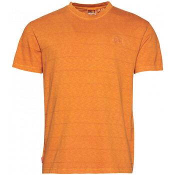 Oblačila Moški Majice & Polo majice Superdry Vintage texture Oranžna