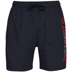 Oblačila Moški Kopalke / Kopalne hlače Superdry Code core sport 17 inch swim Modra