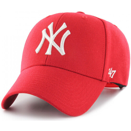 Tekstilni dodatki Kape s šiltom '47 Brand Cap mlb new york yankees mvp snapback Rdeča