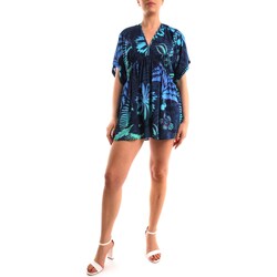 Oblačila Ženske Kratke hlače & Bermuda Desigual 23SWMW18 Modra