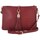 Torbice Ženske Ročne torbice Barberini's 9561355675 Bordo