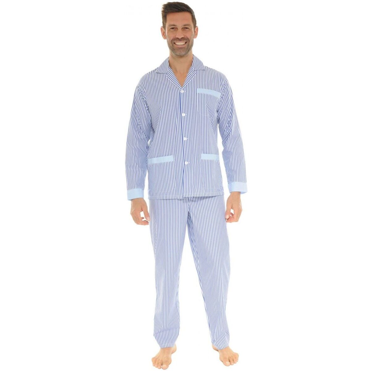 Oblačila Moški Pižame & Spalne srajce Christian Cane WAYNE Modra