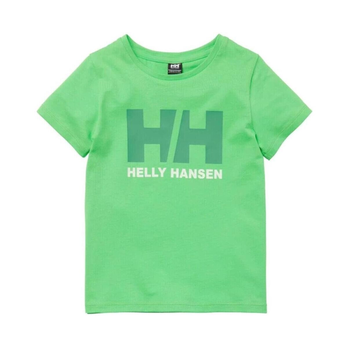 Oblačila Dečki Majice s kratkimi rokavi Helly Hansen  Zelena