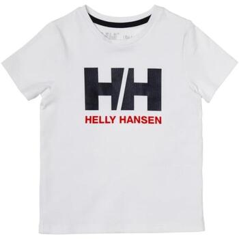 Oblačila Dečki Majice s kratkimi rokavi Helly Hansen  Bela